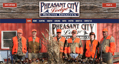 Desktop Screenshot of pheasantcity.com