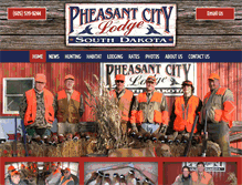 Tablet Screenshot of pheasantcity.com